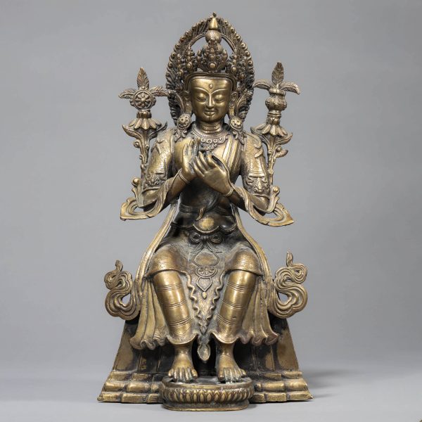 3319：Bronze Buddha Statue