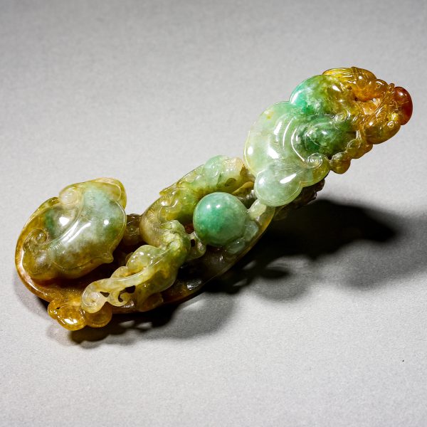JADEITE “RUYI” SCEPTER.