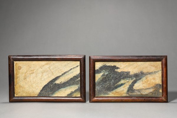 A CHINESE STONE INK SCREEN, POSSIBLY QING DYNASTY, 19TH CENTURY.