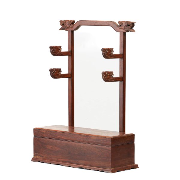 A CHINESE HUANGHUALI IMPERIAL EDICT HOLDER, POSSIBLY QING DYNASTY, 18TH–19TH CENTURY.